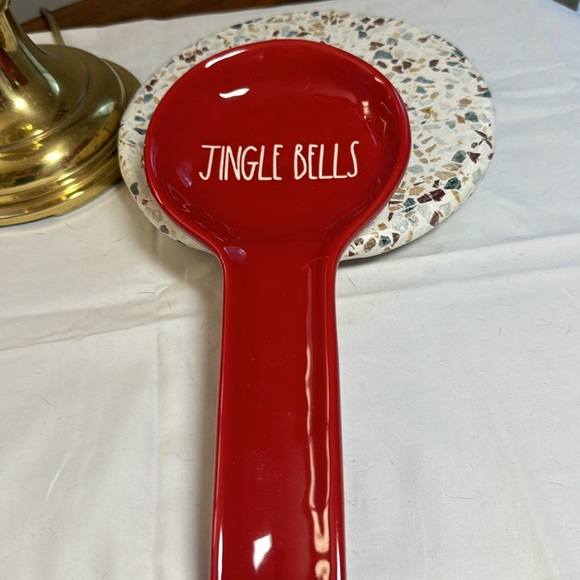 Rae Dunn Jingle Bells spoon rest - Picture 2 of 3